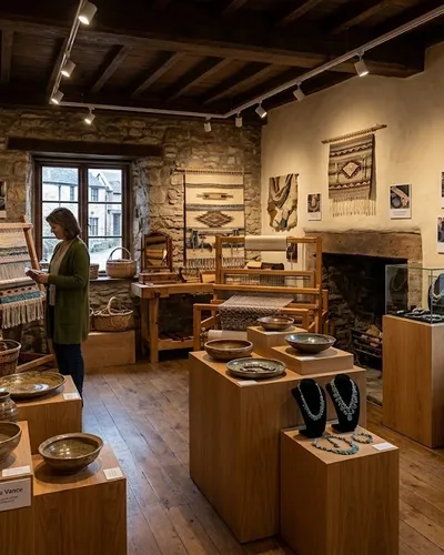 Craft museum gallery interior